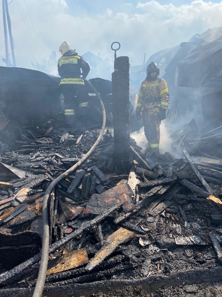 За выходные дни в Хакасии было ликвидировано 9 пожаров